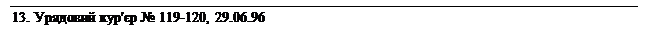 �������: 13. �������� ���'�� � 119-120, 29.06.96