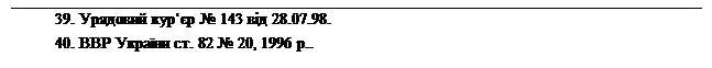 �������: 39. �������� ���� � 143 �� 28.07.98.
40. ��� ������ ��. 82 � 20, 1996 �..

